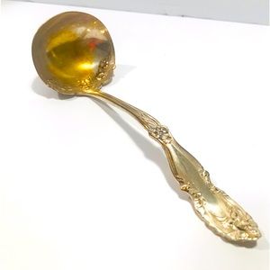 Antique William Rogers Spoon Ladle Silver Plated W. R. & Cross Mark 7”